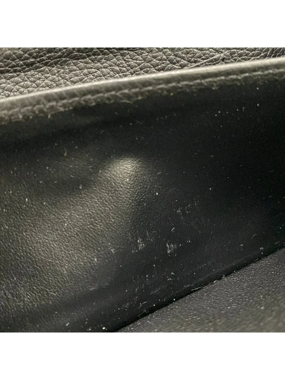 Louis Vuitton Wallet Lockme Zippy Noir Leather Cowhide